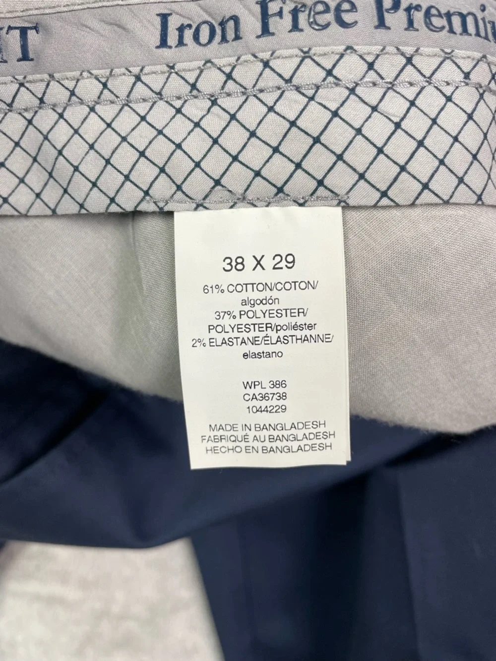 Haggar pre blue premium